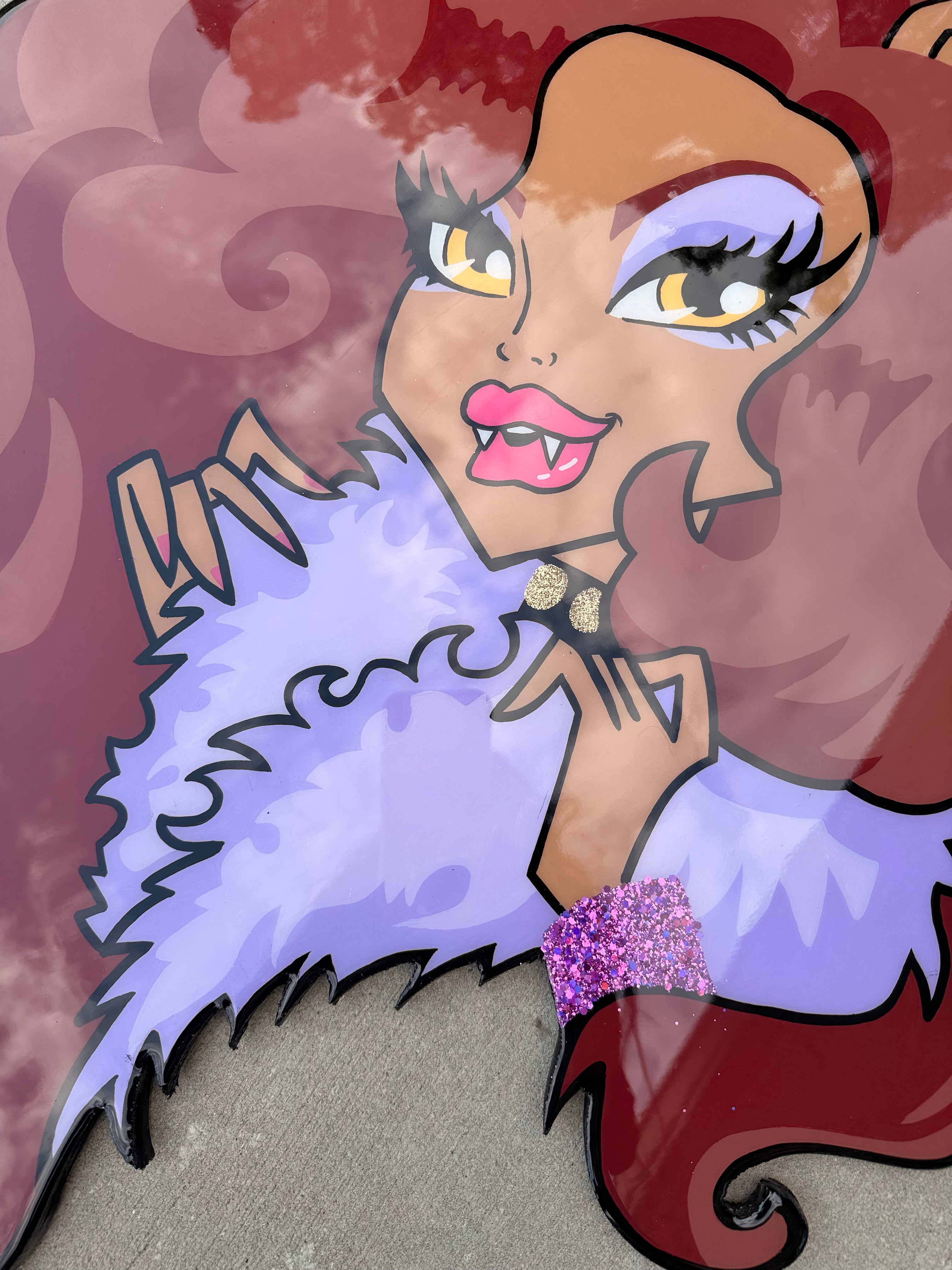 Clawdeen Wolf Wall Board