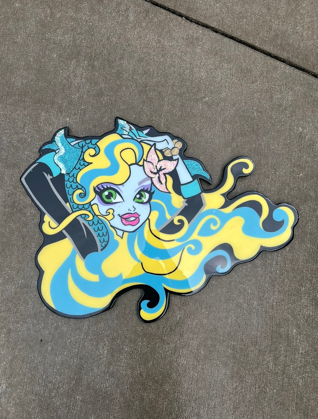 Lagoona Blue Wall Board