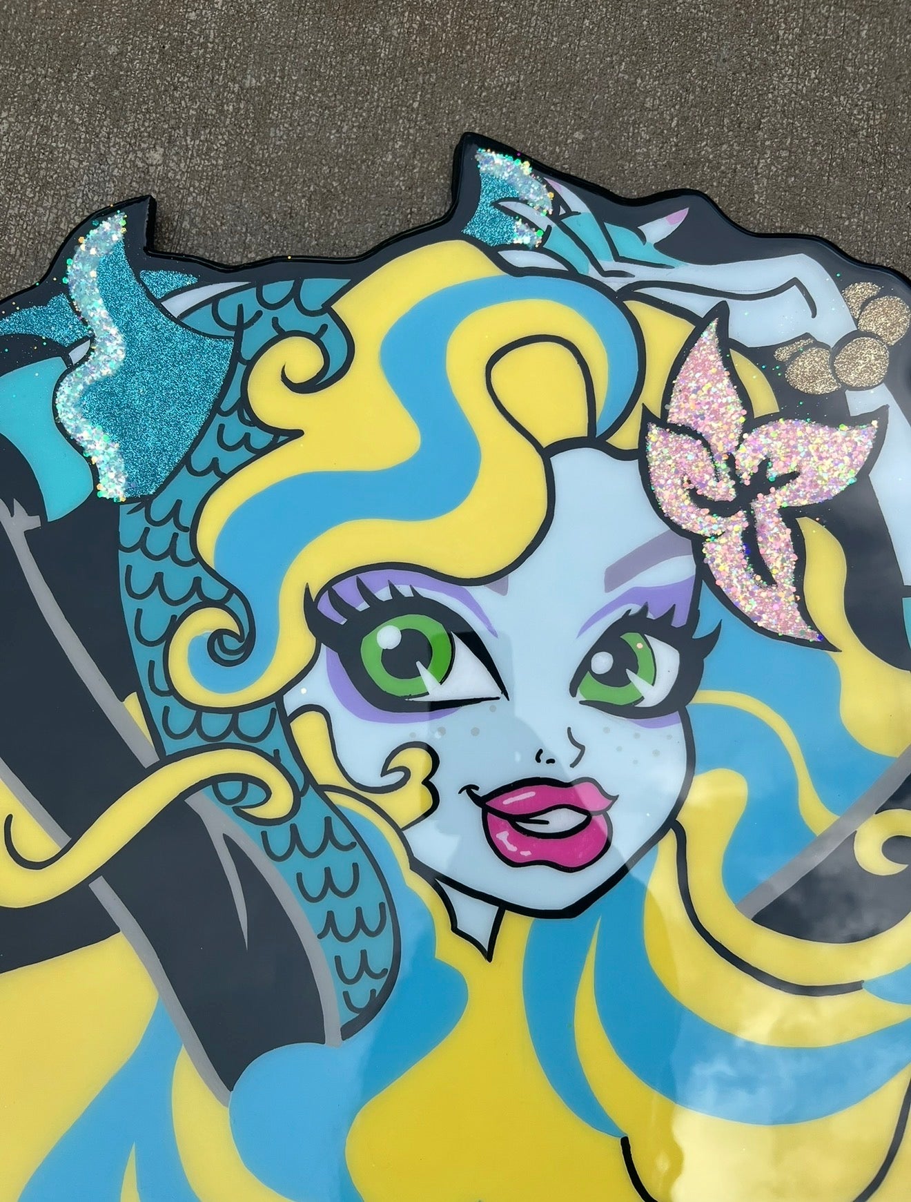 Lagoona Blue Wall Board